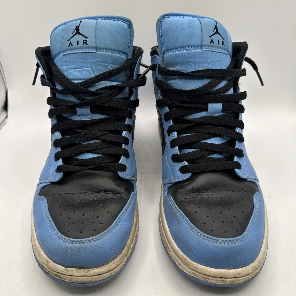 Men's‎ 10 Nike Air Jordan 1 Mid University Blue/Black DQ8426-401